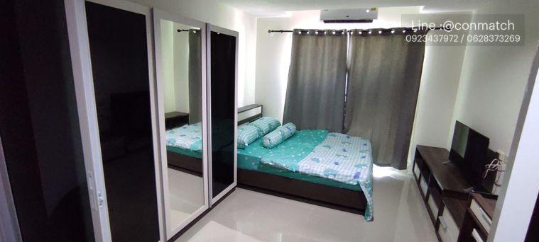 รูป 1 ห้องนอน | 1 ห้องน้ำ | BTS Asok | 30 ตร.ม. | 10,000 บาท/เดือน | ชั้น 18 — Asakan Place Srinakarin กรุงเทพฯ - รูปที่ 1/10