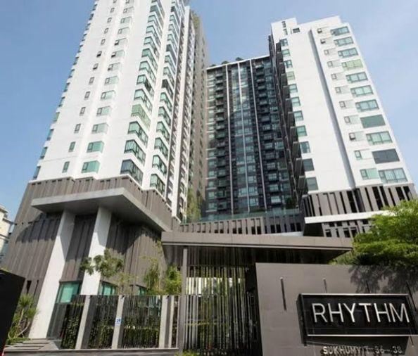 รูป 1 ห้องนอน | 1 ห้องน้ำ | BTS Thong Lo | 33 ตร.ม. | 25,000 บาท/เดือน | ชั้น 20 — Rhythm Sukhumvit 36-38 กรุงเทพฯ - รูปที่ 1/9