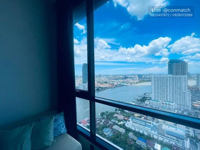 picture Studio | 1Bath | BTS Asok | 26sqm | THB 18,000/mo | Fl.33 — Chapter Charoenkrung - Riverside Bangkok - 1/5