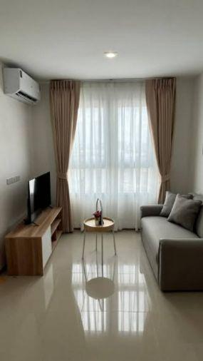 รูป 1 ห้องนอน | 1 ห้องน้ำ | BTS Krung Thon Buri | 34 ตร.ม. | 9,000 บาท/เดือน | ชั้น 25 — Rich Park @ Chao Phraya กรุงเทพฯ - รูปที่ 2/5