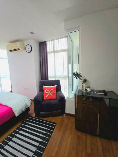 รูป 2 ห้องนอน | 2 ห้องน้ำ | BTS Bang Na | 62 ตร.ม. | 33,000 บาท/เดือน | ชั้น 18 — The Coast Bangkok กรุงเทพฯ - รูปที่ 4/5