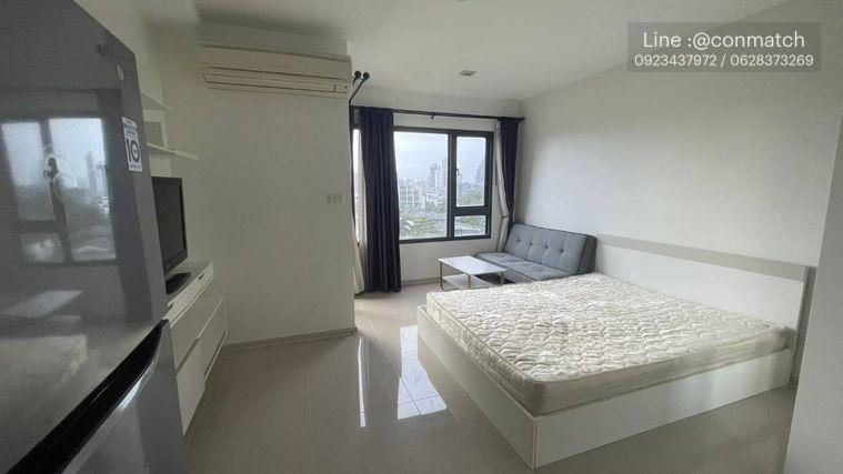 รูป สตูดิโอ | 1 ห้องน้ำ | MRT Khlong Toei | 23 ตร.ม. | 12,000 บาท/เดือน | ชั้น 8 — Condolette Pixel Sathorn กรุงเทพฯ - รูปที่ 8/10