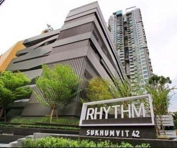 รูป 1 ห้องนอน | 1 ห้องน้ำ | BTS Phra Khanong | 48 ตร.ม. | 30,000 บาท/เดือน | ชั้น 5 — Rhythm Sukhumvit 42 กรุงเทพฯ - รูปที่ 1/5