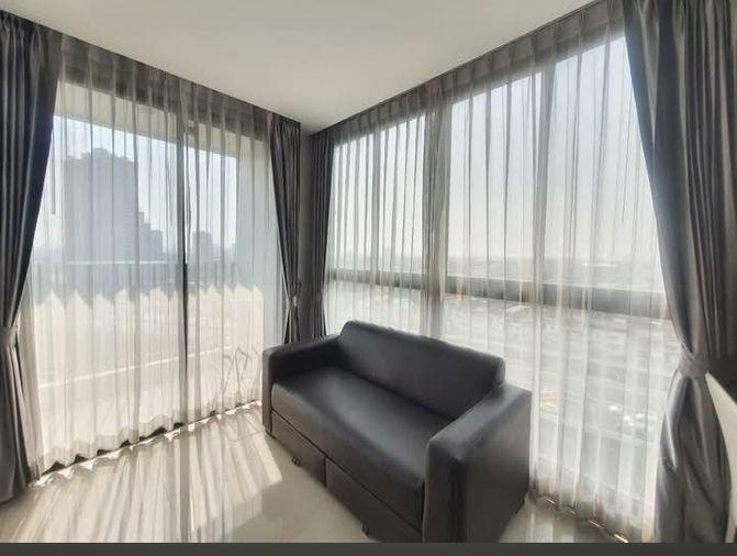 picture 1Bed | 1Bath | BTS Wutthakat | 37sqm | THB 12,000/mo | Fl.14 — Pe:la Condo Bangkok - 1/10
