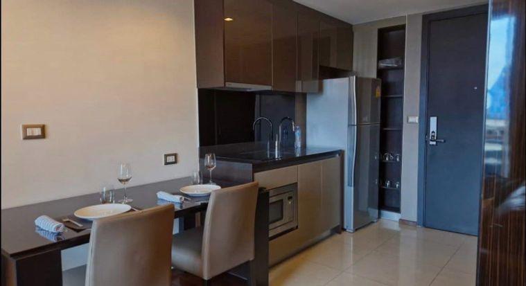 รูป 1 ห้องนอน | 1 ห้องน้ำ | BTS Ekkamai | 42 ตร.ม. | 30,000 บาท/เดือน | ชั้น 4 — The Address Sukhumvit 61 กรุงเทพฯ - รูปที่ 8/10