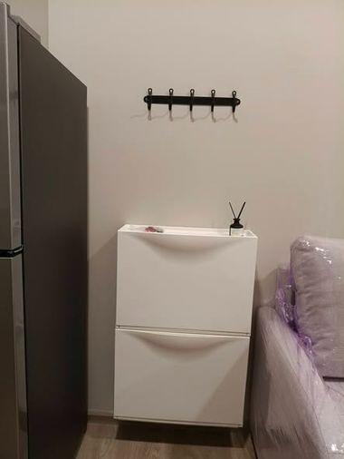 รูป สตูดิโอ | 1 ห้องน้ำ | MRT Talad Bang Yai | 27 ตร.ม. | 9,000 บาท/เดือน | ชั้น 16 — Plum Condo New West กรุงเทพฯ - รูปที่ 5/5