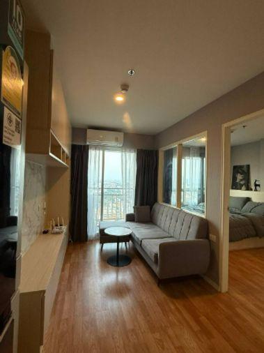 รูป 1 ห้องนอน | 1 ห้องน้ำ | MRT Phahon Yothin | 29 ตร.ม. | 15,000 บาท/เดือน | ชั้น 27 — Lumpini Ville Pattanakarn - Srinakarin กรุงเทพฯ - รูปที่ 5/10
