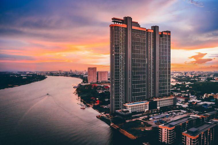 รูป 1 ห้องนอน | 1 ห้องน้ำ | MRT Phra Nang Klao Bridge | 27 ตร.ม. | 13,000 บาท/เดือน | ชั้น 33 — The Politan Aqua กรุงเทพฯ - รูปที่ 1/9