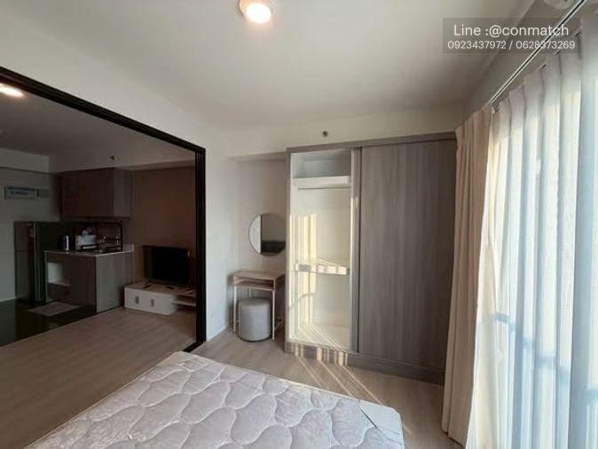 รูป 1 ห้องนอน | 1 ห้องน้ำ | BTS Udom Suk | 28 ตร.ม. | 9,000 บาท/เดือน | ชั้น 27 — A Space Mega Bangna กรุงเทพฯ - รูปที่ 2/5