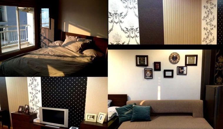 รูป สตูดิโอ | 1 ห้องน้ำ | BTS Asok | 34 ตร.ม. | 16,000 บาท/เดือน | ชั้น 18 — Grand Park View Asoke กรุงเทพฯ - รูปที่ 1/5