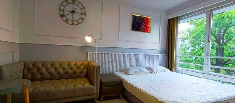 รูป 1 ห้องนอน | 1 ห้องน้ำ | MRT Phra Ram 9 | 28 ตร.ม. | 10,000 บาท/เดือน | ชั้น 5 — I-House Laguna Garden กรุงเทพฯ - รูปที่ 5/8