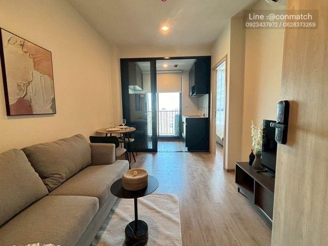 picture 1Bed | 1Bath | MRT Phra Ram 9 | 30sqm | THB 20,000/mo | Fl.25 — Nue District R9 Bangkok - 8/10