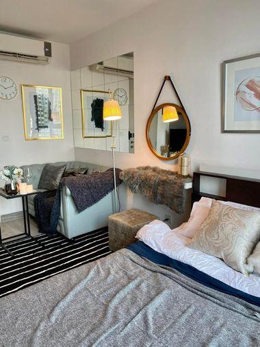 รูป 1 ห้องนอน | 1 ห้องน้ำ | BTS Krung Thon Buri | 22 ตร.ม. | 14,000 บาท/เดือน | ชั้น 11 — Ideo Mobi Sathorn กรุงเทพฯ - รูปที่ 10/10