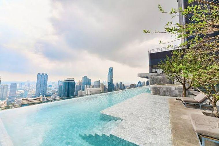 picture 1Bed | 1Bath | MRT Sam Yan | 34.5sqm | THB 33,000/mo | Fl.11 — Ashton Chula-Silom Bangkok - 1/9