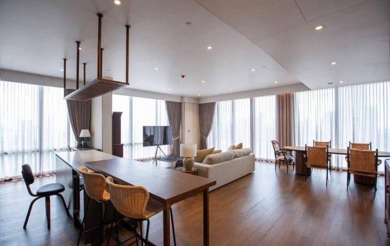 รูป 3 ห้องนอน | 3 ห้องน้ำ | BTS Chit Lom | 280 ตร.ม. | 450,000 บาท/เดือน | ชั้น 25 — Muniq Langsuan กรุงเทพฯ - รูปที่ 6/10