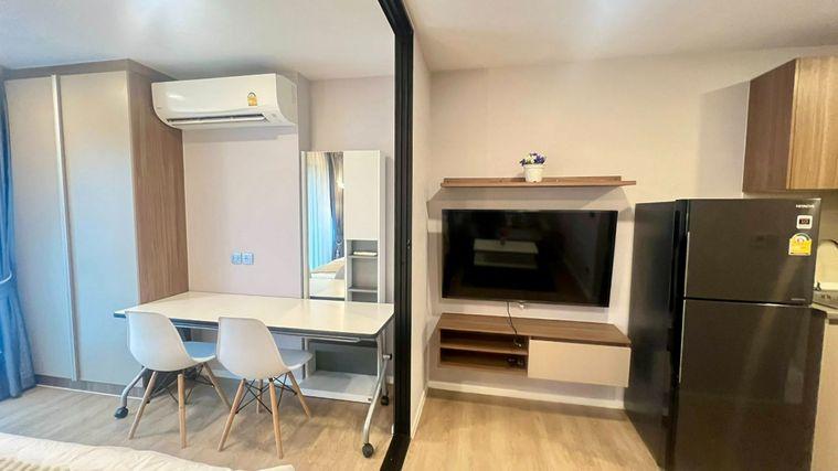 รูป 1 ห้องนอน | 1 ห้องน้ำ | MRT Ratchadaphisek | 24 ตร.ม. | 13,000 บาท/เดือน | ชั้น 6 — Kave Town Island กรุงเทพฯ - รูปที่ 8/9