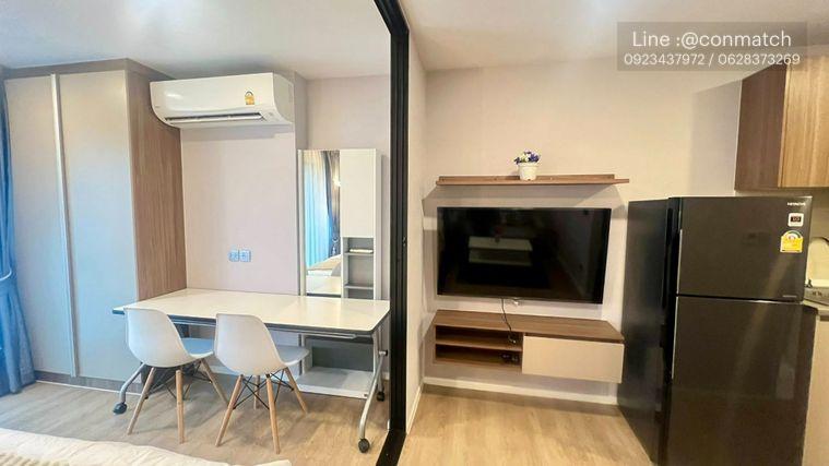 รูป 1 ห้องนอน | 1 ห้องน้ำ | MRT Ratchadaphisek | 24 ตร.ม. | 13,000 บาท/เดือน | ชั้น 6 — Kave Town Island กรุงเทพฯ - รูปที่ 8/9