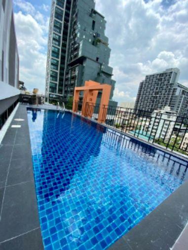 รูป 1 ห้องนอน | 1 ห้องน้ำ | BTS Saphan Khwai | 32 ตร.ม. | 13,000 บาท/เดือน | ชั้น 2 — Vela De Residence กรุงเทพฯ - รูปที่ 3/9
