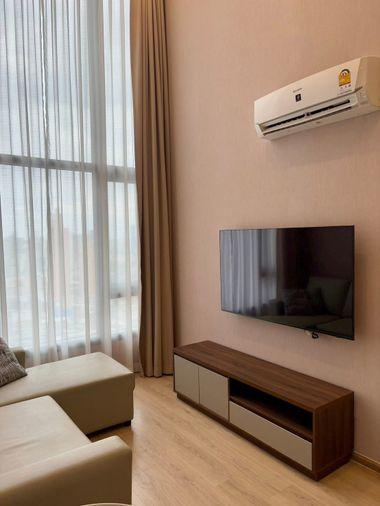 รูป 1 ห้องนอน | 1 ห้องน้ำ | MRT Queen Sirikit National Convention Centre | 40 ตร.ม. | 29,000 บาท/เดือน | ชั้น 33 — Life Rama 4 - Asoke กรุงเทพฯ - รูปที่ 2/10