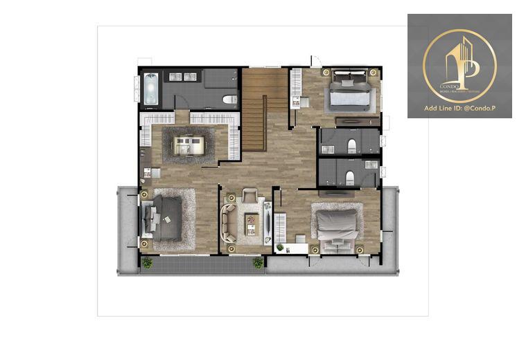รูป 🏡#MT2609_041 🏡💥ด่วน💥ว่างชัวร์ รีบคลิก ก่อนหลุดมือ‼️ 𝗙𝗼𝗿 𝗥𝗲𝗻𝘁 6️⃣9️⃣k.🔥 ใกล้รถไฟฟ้าสายสีแดง โครงการ เซนโทร วิภาวดี - รูปที่ 38/39
