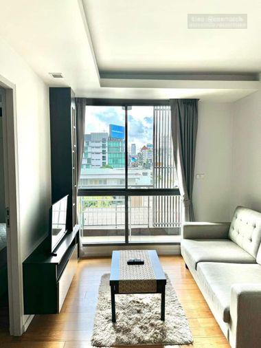 รูป 1 ห้องนอน | 1 ห้องน้ำ | BTS Nana | 32 ตร.ม. | 23,000 บาท/เดือน | ชั้น 5 — Focus Ploenchit กรุงเทพฯ - รูปที่ 9/10
