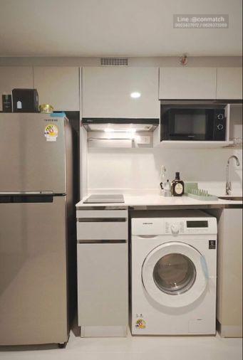 รูป 1 ห้องนอน | 1 ห้องน้ำ | MRT Phra Ram 9 | 34 ตร.ม. | 28,000 บาท/เดือน | ชั้น 1 — Knightsbridge Space Rama 9 กรุงเทพฯ - รูปที่ 7/9