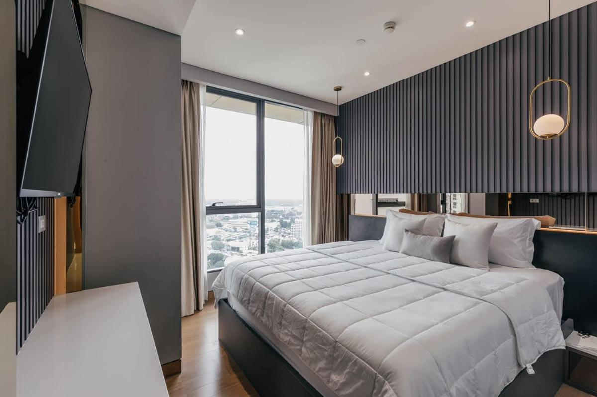 picture 1Bed | 1Bath | BTS Phrom Phong | 38sqm | THB 35,000/mo | Fl.25 — The Lumpini 24 Bangkok - 3/9