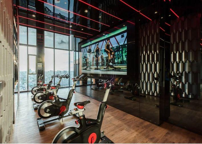 รูป 1 ห้องนอน | 1 ห้องน้ำ | MRT Huai Khwang | 35 ตร.ม. | 23,000 บาท/เดือน | ชั้น 12 — XT Huaikhwang กรุงเทพฯ - รูปที่ 1/4