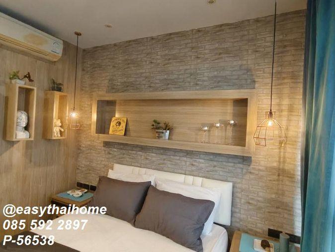 รูป 🔥 คอนโดใกล้ BTS วงเวียนใหญ่ ให้เช่า! Fuse Sathorn - Taksin [P-56538] 1 ห้องนอน ชั้น 8 | Line@easythaihome 085-592-2897 - รูปที่ 2/17
