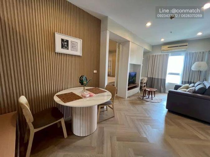 รูป 1 ห้องนอน | 1 ห้องน้ำ | BTS Krung Thon Buri | 38 ตร.ม. | 22,000 บาท/เดือน | ชั้น 21 — Q House กรุงเทพฯ - รูปที่ 2/5