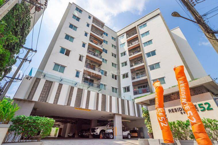 รูป 1 ห้องนอน | 1 ห้องน้ำ | BTS On Nut | 48 ตร.ม. | 50,000 บาท/เดือน | ชั้น 2 — Residence 52 กรุงเทพฯ - รูปที่ 1/10