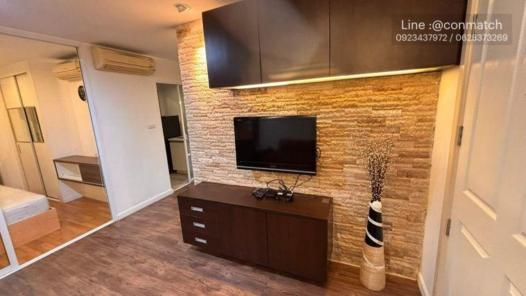 รูป 1 ห้องนอน | 1 ห้องน้ำ | MRT Phra Ram 9 | 38 ตร.ม. | 16,000 บาท/เดือน | ชั้น 23 — Lumpini Place Rama 9-Ratchada กรุงเทพฯ - รูปที่ 4/10