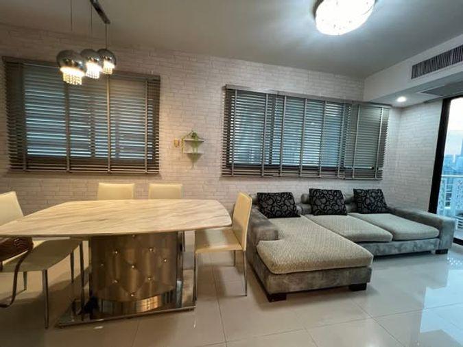 รูป 2 ห้องนอน | 2 ห้องน้ำ | BTS Lat Pla Khao | 110 ตร.ม. | 40,000 บาท/เดือน | ชั้น 22 — Supalai Premier Place Asoke กรุงเทพฯ - รูปที่ 3/4