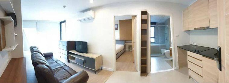 รูป 1 ห้องนอน | 1 ห้องน้ำ | BTS Thong Lo | 49 ตร.ม. | 18,000 บาท/เดือน | ชั้น 3 — D65 Condominium กรุงเทพฯ - รูปที่ 1/8