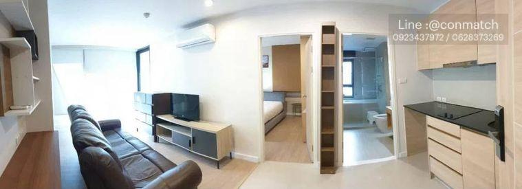 รูป 1 ห้องนอน | 1 ห้องน้ำ | BTS Thong Lo | 49 ตร.ม. | 18,000 บาท/เดือน | ชั้น 3 — D65 Condominium กรุงเทพฯ - รูปที่ 1/8