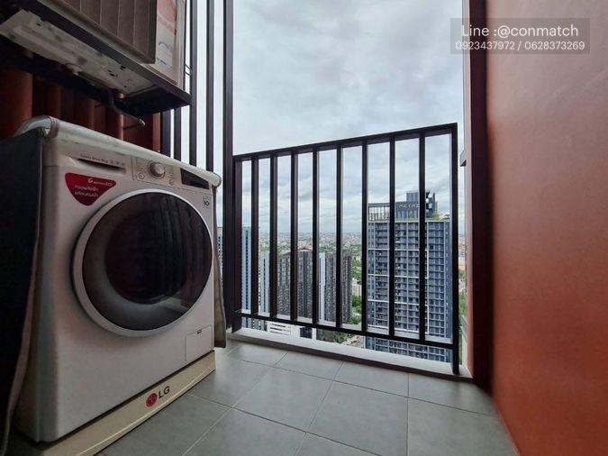 รูป 1 ห้องนอน | 1 ห้องน้ำ | ARL Ramkhamhaeng | 33 ตร.ม. | 15,000 บาท/เดือน | ชั้น 36 — The Base Garden กรุงเทพฯ - รูปที่ 5/9
