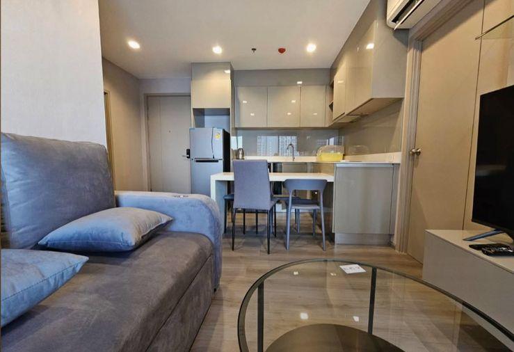 รูป 2 ห้องนอน | 2 ห้องน้ำ | MRT Phra Nang Klao Bridge | 51 ตร.ม. | 25,000 บาท/เดือน | ชั้น 18 — The Politan Rive กรุงเทพฯ - รูปที่ 3/10