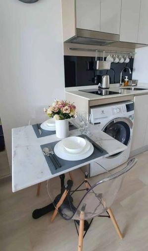 รูป 1 ห้องนอน | 1 ห้องน้ำ | BTS Chong Nonsi | 25 ตร.ม. | 21,000 บาท/เดือน | ชั้น 21 — Knightsbridge Prime Sathon Train Station กรุงเทพฯ - รูปที่ 1/10