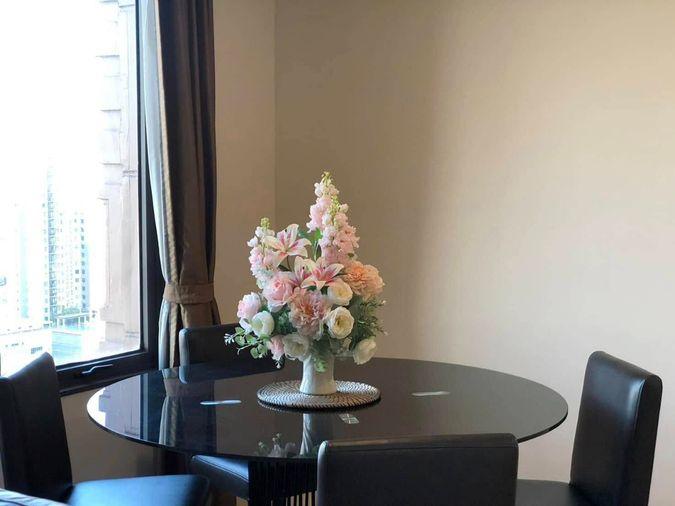 รูป 1 ห้องนอน | 2 ห้องน้ำ | BTS Asok | 80 ตร.ม. | 45,000 บาท/เดือน | ชั้น 25 — Villa Asoke กรุงเทพฯ - รูปที่ 9/10