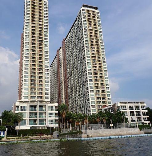 รูป 1 ห้องนอน | 1 ห้องน้ำ | BTS Surasak | 29 ตร.ม. | 15,000 บาท/เดือน | ชั้น 22 — Lumpini Place Riverside กรุงเทพฯ - รูปที่ 2/10