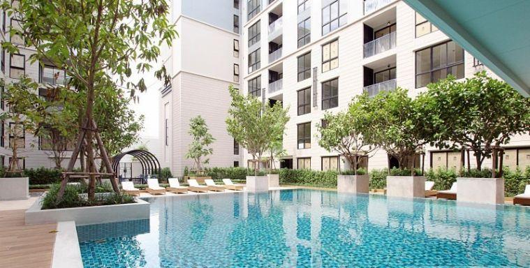picture 1Bed | 1Bath | MRT Phra Ram 9 | 30sqm | THB 18,000/mo | Fl.7 — Maestro 03 Ratchada-Rama 9 Bangkok - 3/10