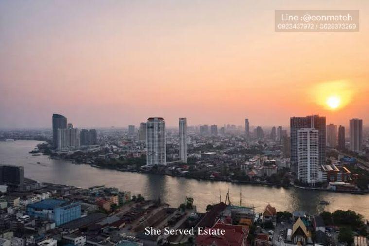 picture 1Bed | 1Bath | BTS Saphan Taksin | 40sqm | THB 35,000/mo | Fl.36 — Rhythm Sathorn Bangkok - 2/5