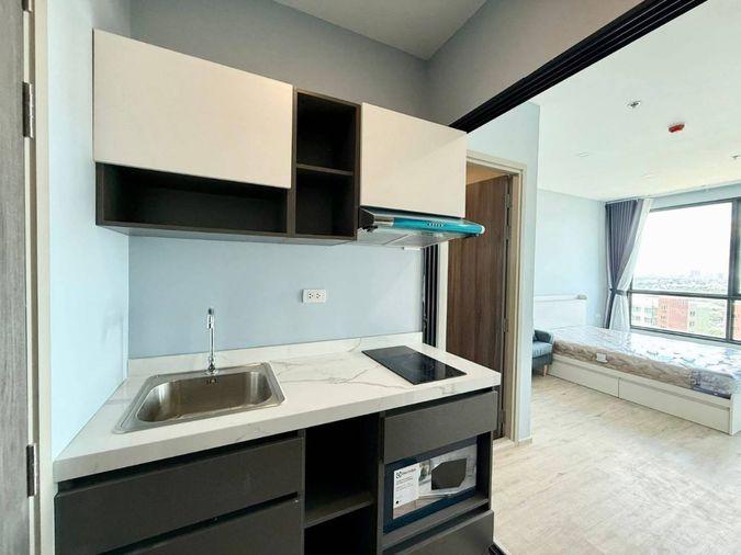 รูป 1 ห้องนอน | 1 ห้องน้ำ | MRT Kamphaeng Phet | 27 ตร.ม. | 13,000 บาท/เดือน | ชั้น 24 — The Rich Rama 9 - Srinakarin กรุงเทพฯ - รูปที่ 10/10