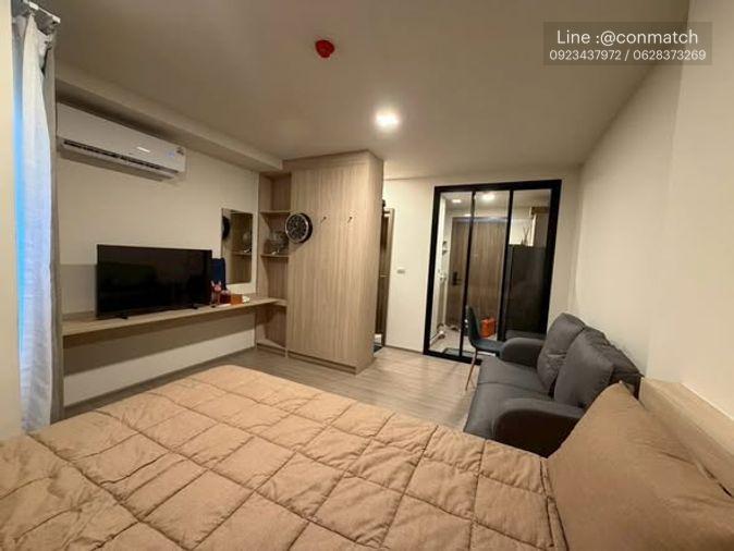 picture Studio | 1Bath | BTS Bearing | 25.5sqm | THB 99,000/mo | Fl.2 — Voque Place Sukhumvit 107 Bangkok - 4/5