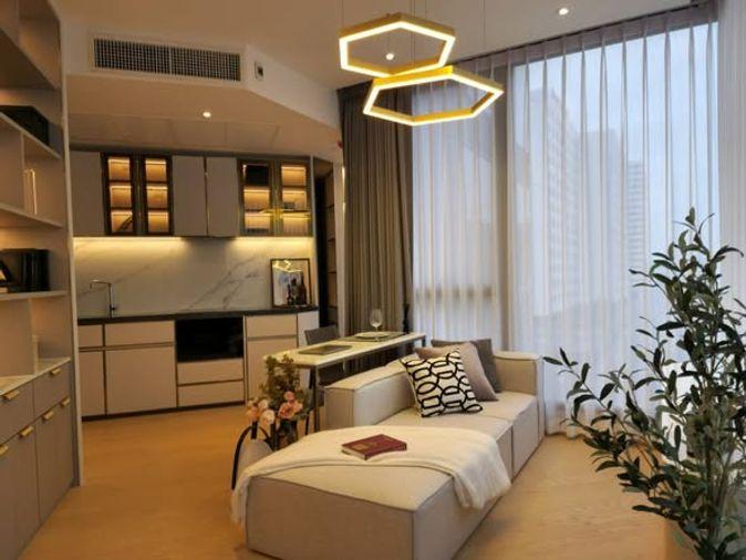 picture 2Bed | 2Bath | MRT Sukhumvit | 66sqm | THB 70,000/mo | Fl.18 — Ashton Asoke Bangkok - 1/5
