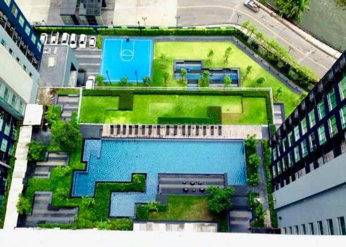 รูป 1 ห้องนอน | 1 ห้องน้ำ | BTS On Nut | 31 ตร.ม. | 15,000 บาท/เดือน | ชั้น 37 — The Base Sukhumvit 77 กรุงเทพฯ - รูปที่ 3/4