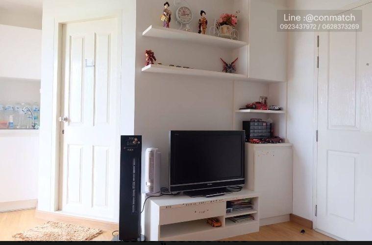 picture Studio | 1Bath | BTS Nopparat | 28sqm | THB 9,000/mo | Fl.9 — The Trust Residence Ratchada-Rama 3 Bangkok - 1/8