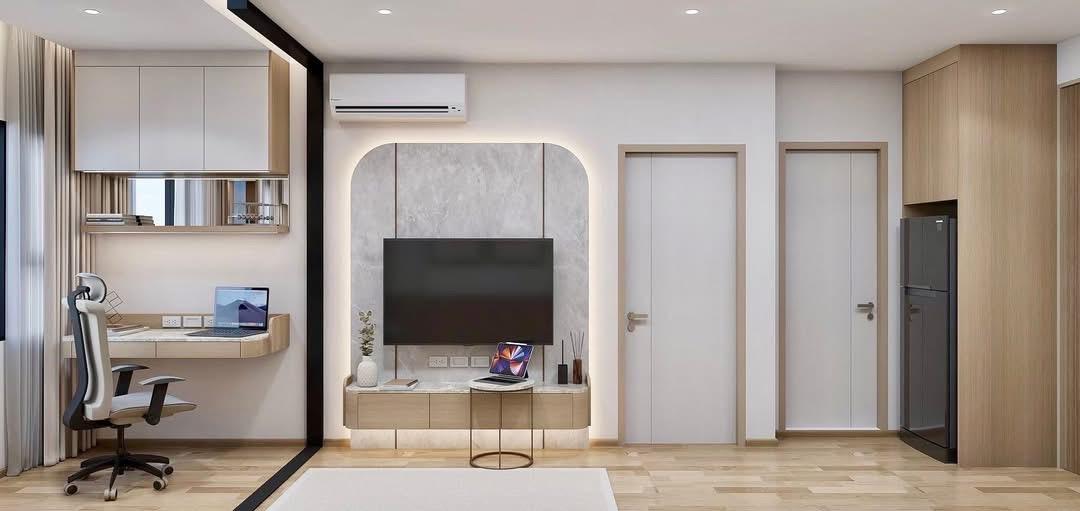 รูป 1 ห้องนอน | 1 ห้องน้ำ | MRT Queen Sirikit National Convention Centre | 35 ตร.ม. | 33,000 บาท/เดือน | ชั้น 19 — Life Rama 4 - Asoke กรุงเทพฯ - รูปที่ 9/10