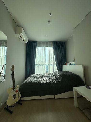 รูป 1 ห้องนอน | 1 ห้องน้ำ | MRT Sai Ma | 27 ตร.ม. | 16,000 บาท/เดือน | ชั้น 30 — Lumpini Suite Phetchaburi - Makkasan กรุงเทพฯ - รูปที่ 7/9
