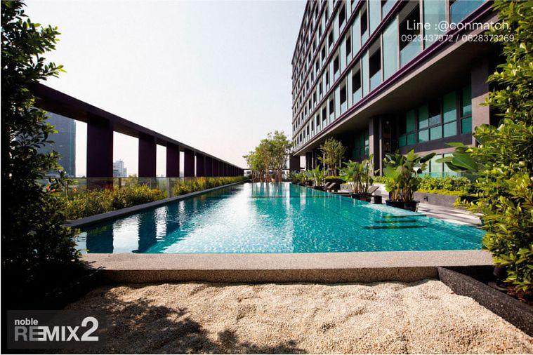 picture 1Bed | 1Bath | BTS Thong Lo | 40sqm | THB 20,000/mo | Fl.3 — Noble Remix Bangkok - 8/10